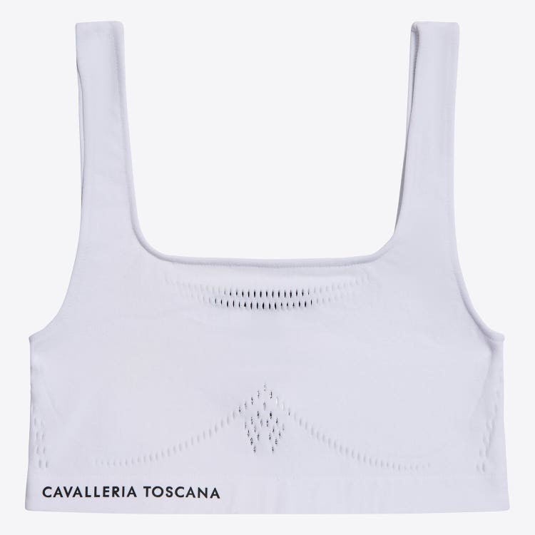 Cavalleria Toscana Women's Technical Knit Sports Bra