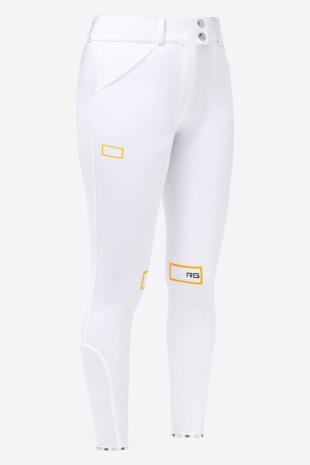 Rider's Gene RG Hight Waist Riding Breeches WHITE-1