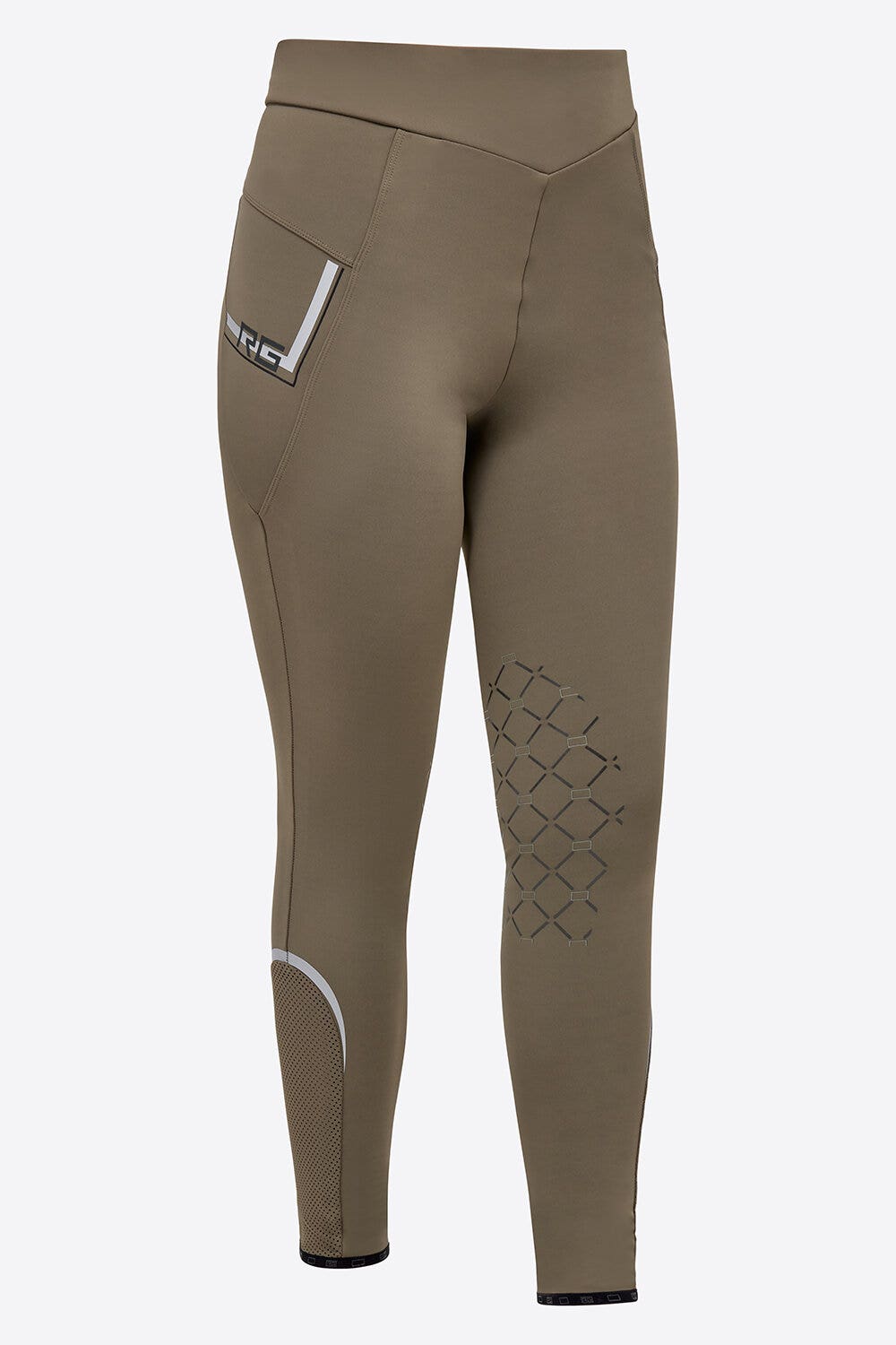 Rider's Gene RG Leggins VERDE BANDIERA-1