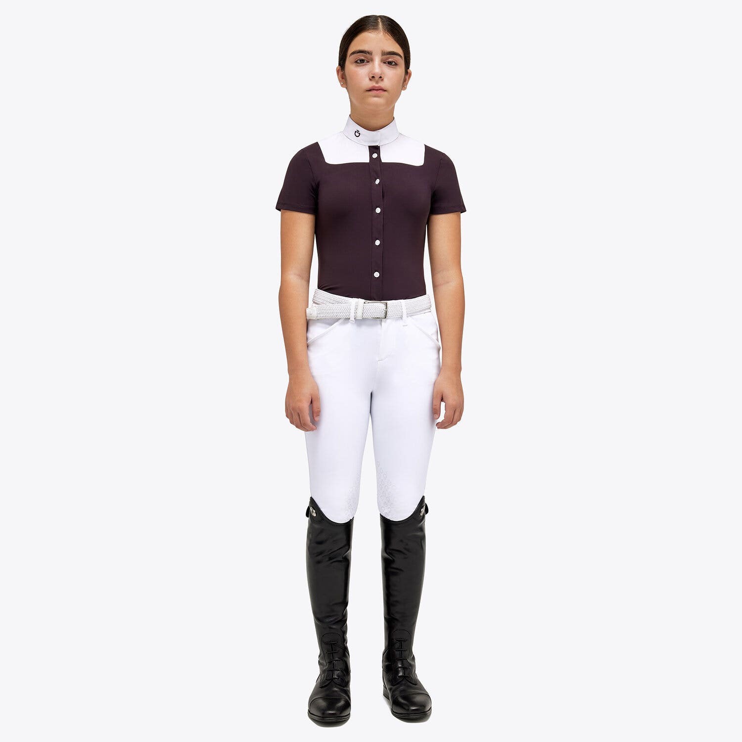 Cavalleria Toscana Jersey Competition Shirt DARK PURPLE-1