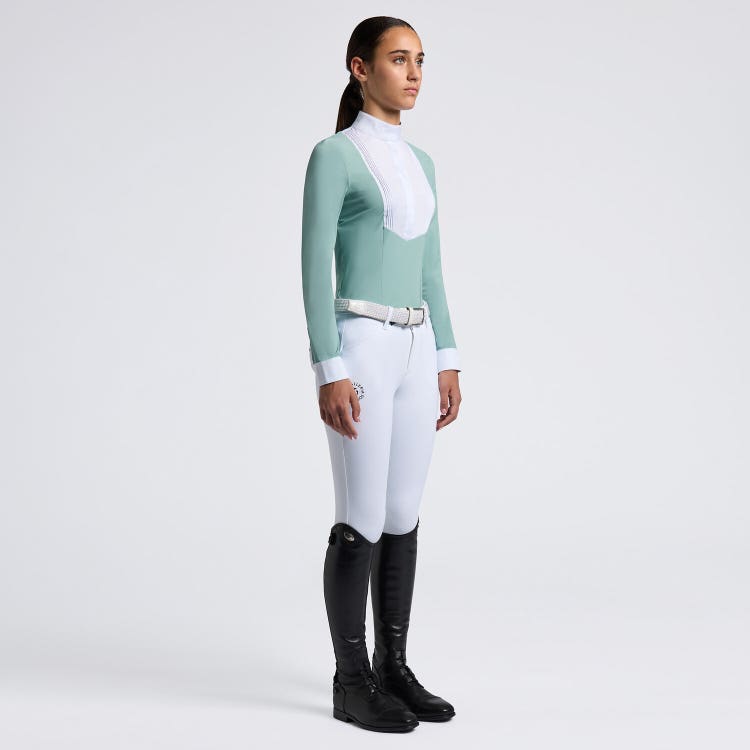 Cavalleria Toscana Girls' Long-Sleeve Jersey Competition Shirt