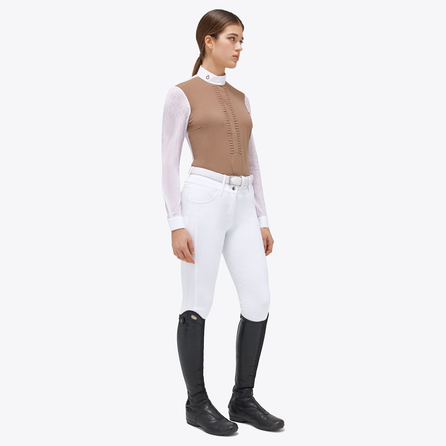 Cavalleria Toscana Women’s jersey show shirt 4301-1