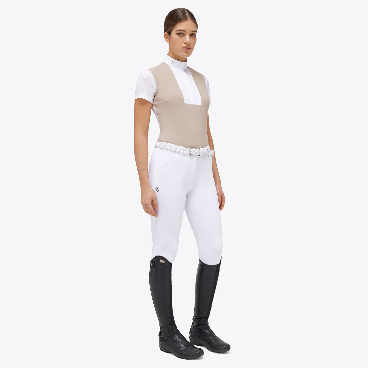 Woman’s jersey shirt with CT motif