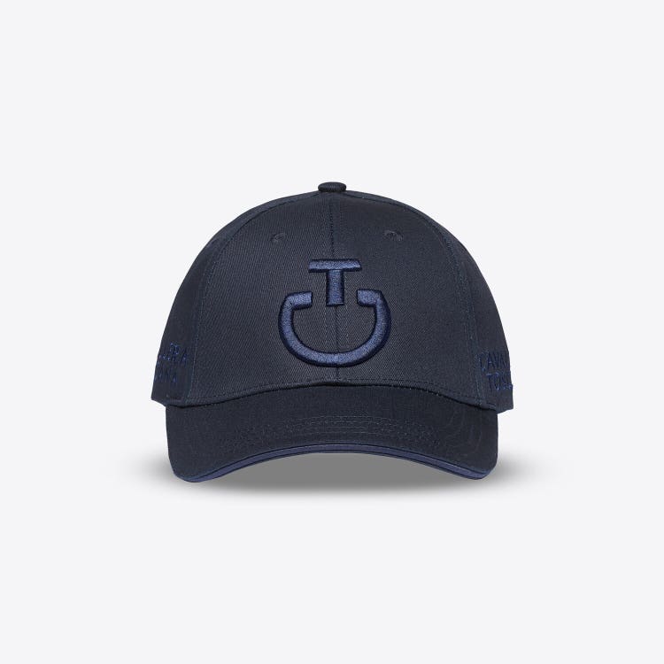 Cavalleria Toscana Cotton baseball cap with an embroidered logo