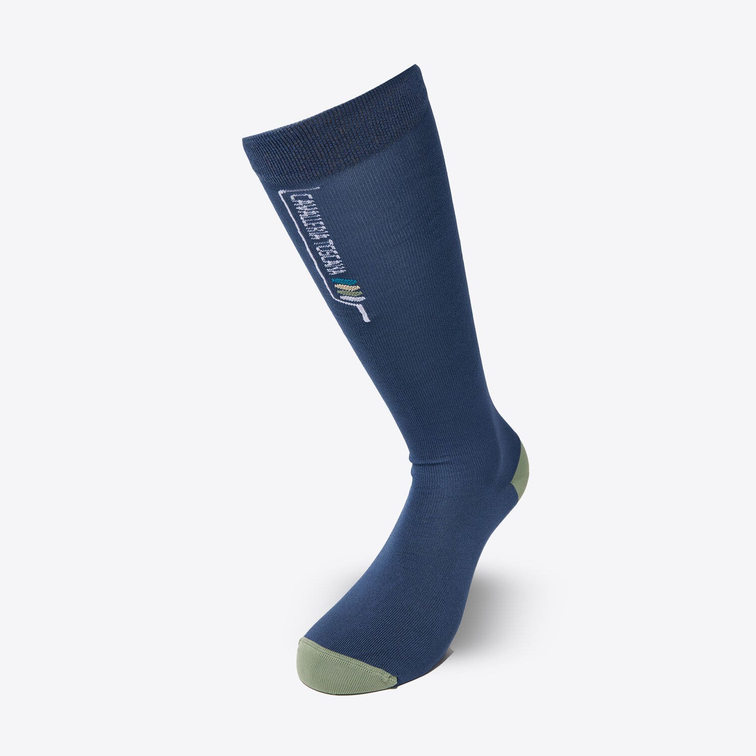 Cavalleria Toscana Performance socks with logo OCEAN BLUE-2