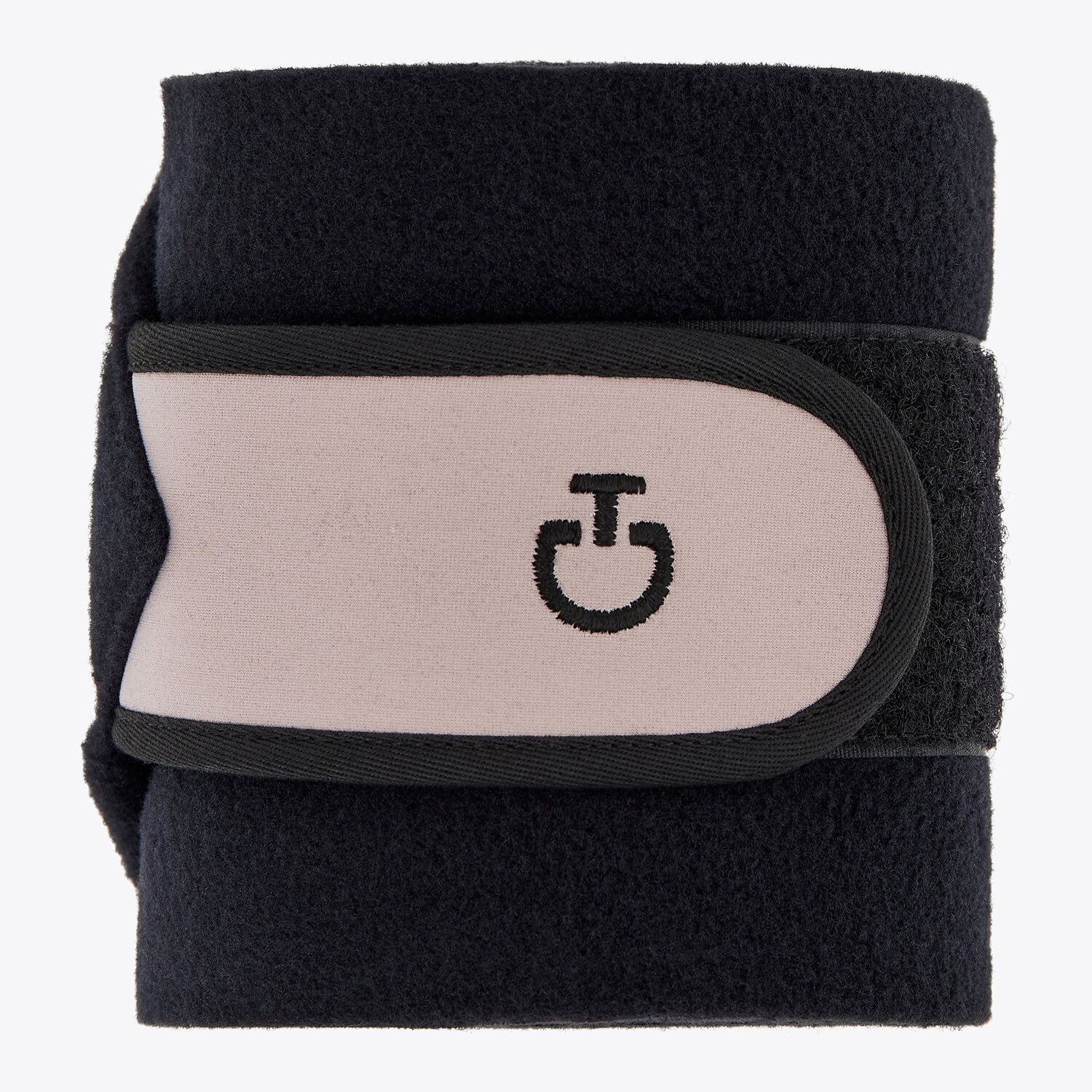 Cavalleria Toscana Set of 4 jersey and fleece bandages BLACK/CIPRIA-1