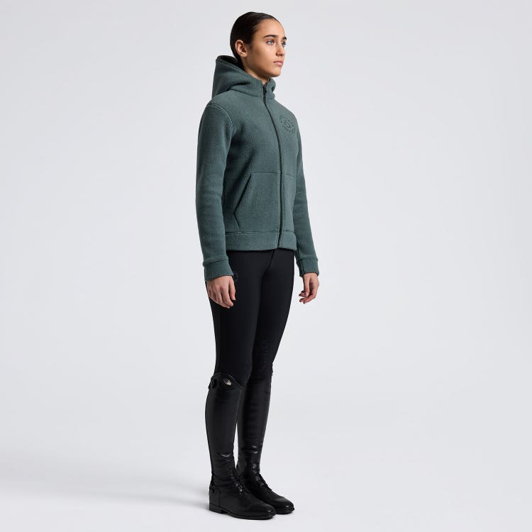 Cavalleria Toscana Unisex Zip Hoodie for Young Riders