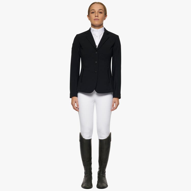 Cavalleria Toscana Girl's competition jacket with zip
