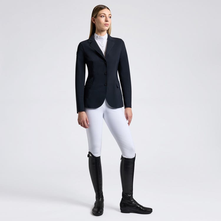 Cavalleria Toscana Women's Raw Cut Competition Jacket with buttons