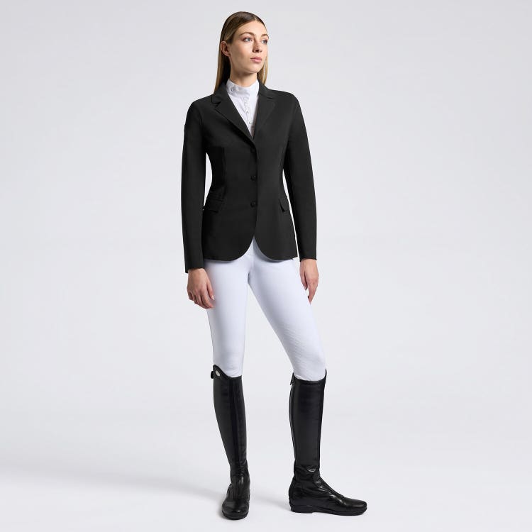 Cavalleria Toscana Women's Raw Cut Competition Jacket with buttons