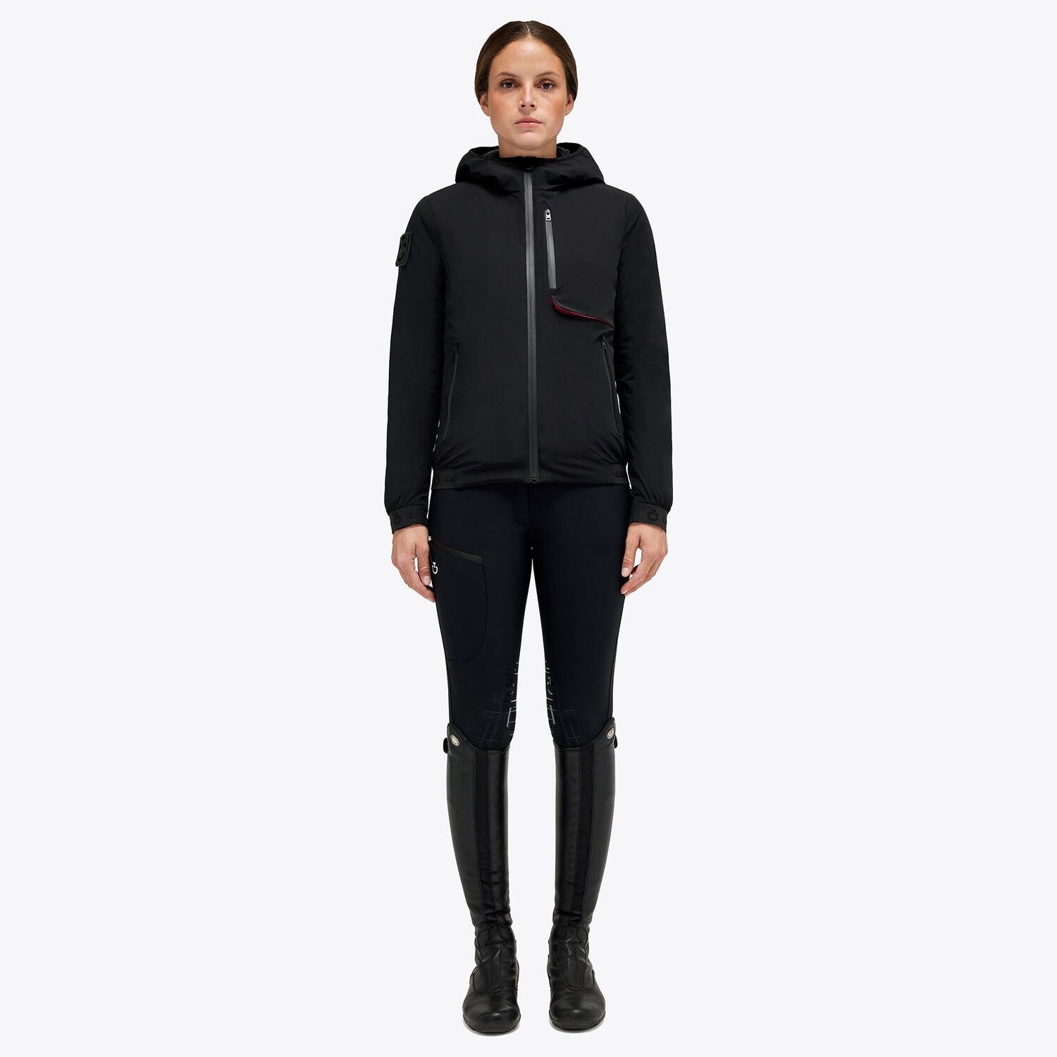 Cavalleria Toscana CT Academy women's bomber BLACK-1