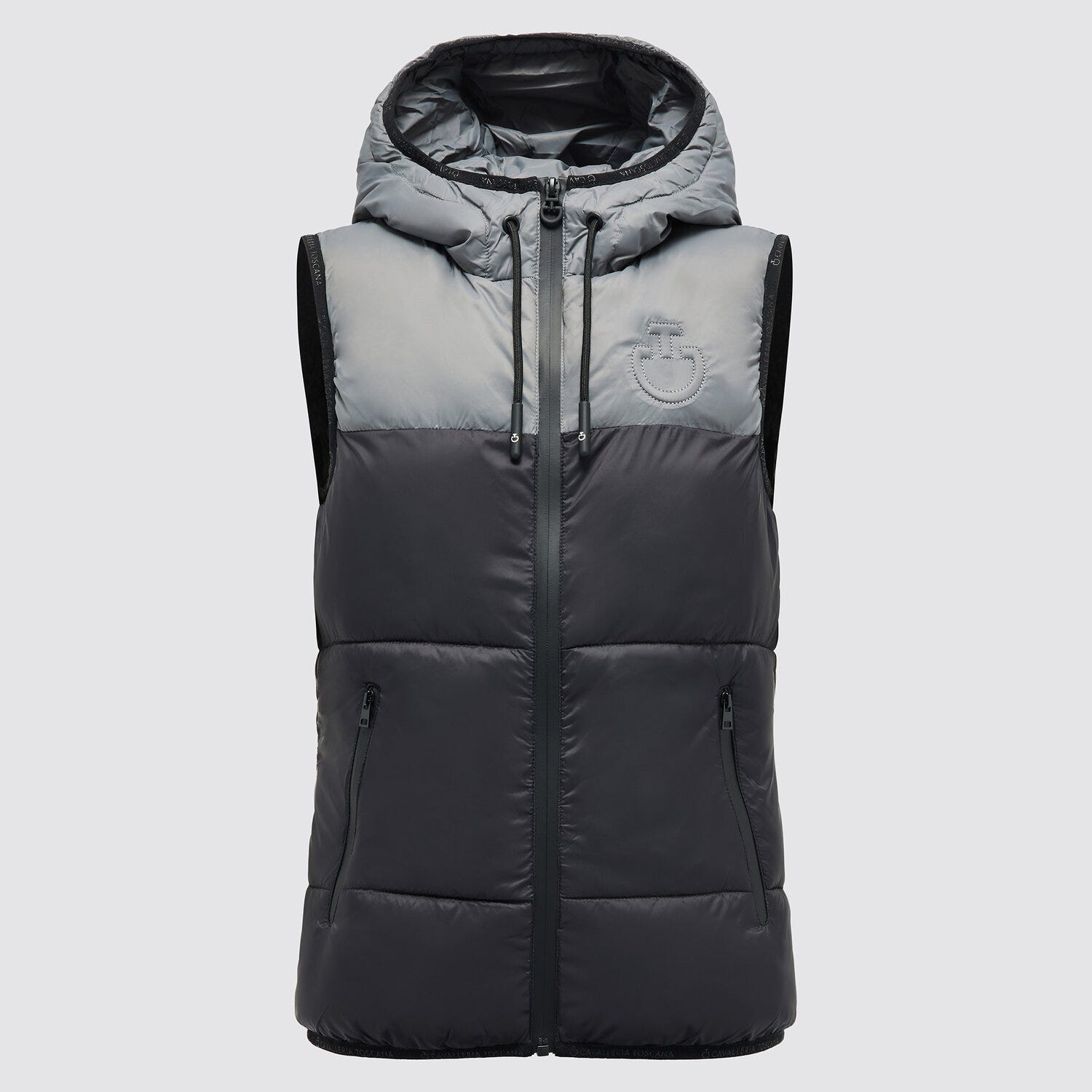 CT Unisex Nylon Hooded Puffer Vest