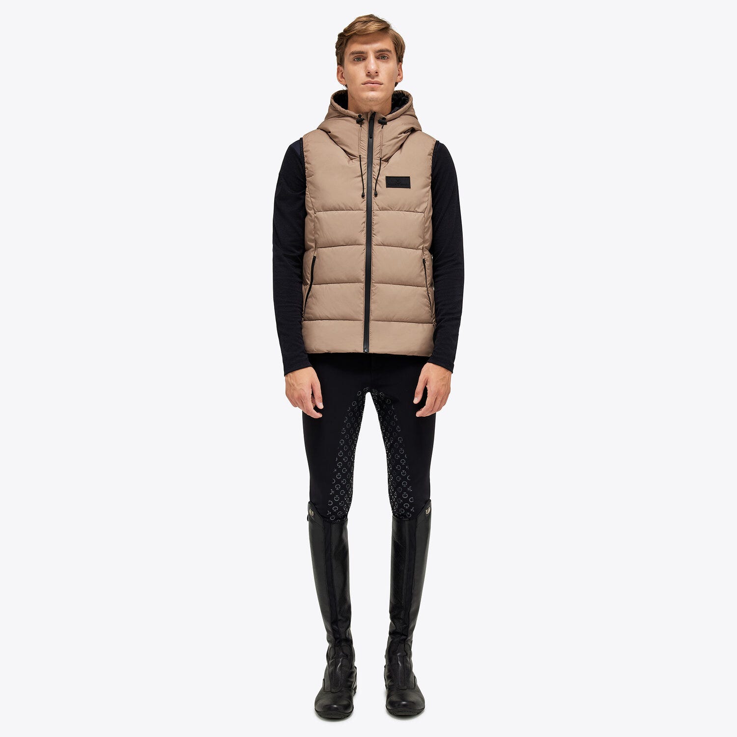 Men’s quilted nylon waistcoat