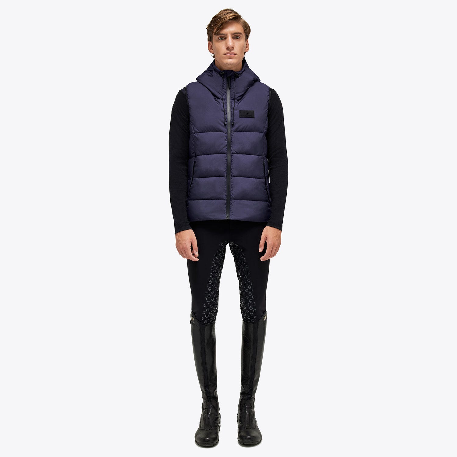 Men’s quilted nylon waistcoat