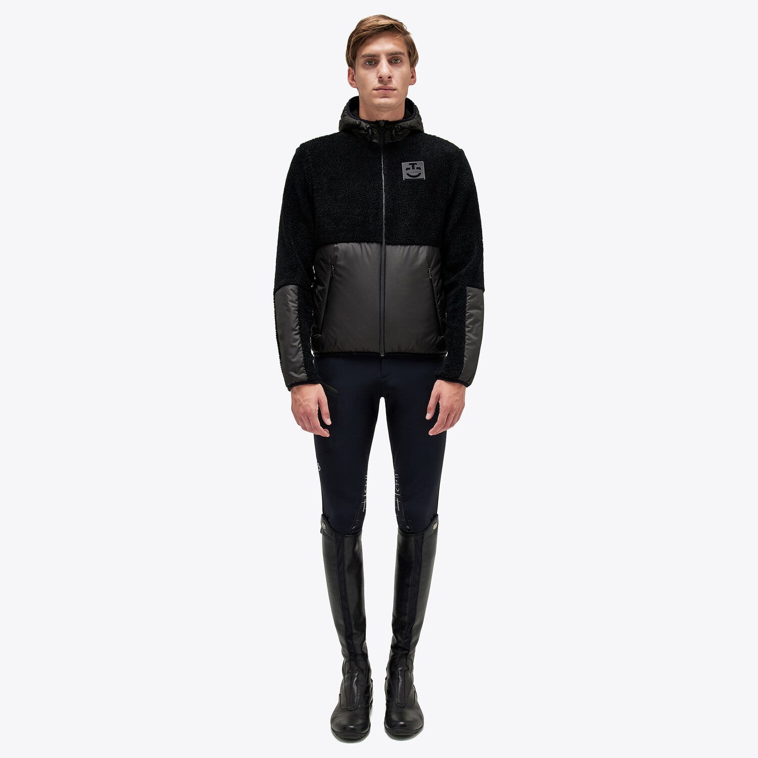 Cavalleria Toscana Men's sweater CT Academy BLACK-1