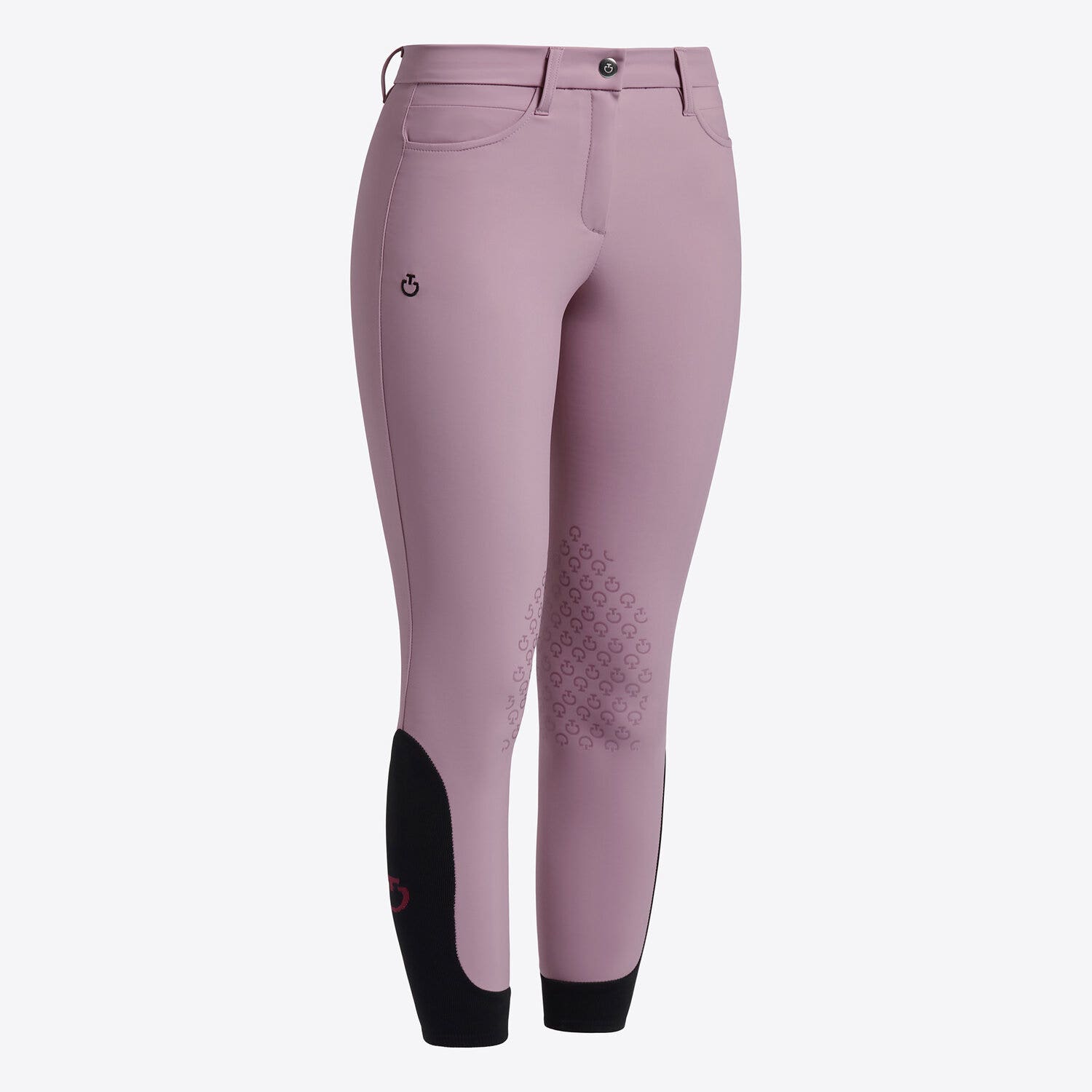 Cavalleria Toscana Cavalleria Toscana Girl's jumping knee grip breeches GRAPE SHAKE-1