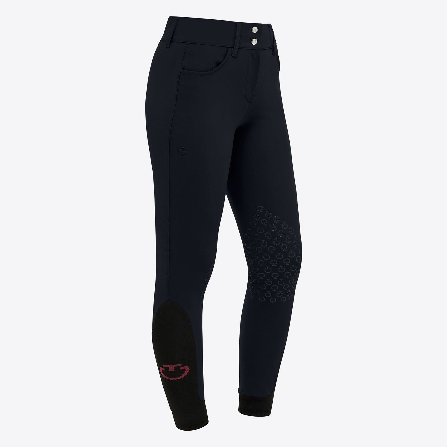 Cavalleria Toscana Cavalleria Toscana Women's jumping Knee grip breeches NAVY-1