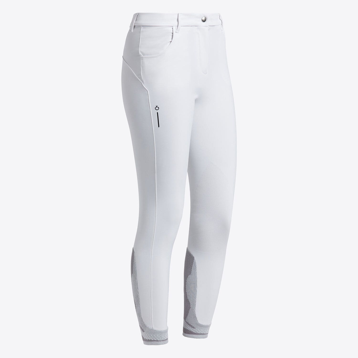 Cavalleria Toscana Women's RS Breeches WHITE-1