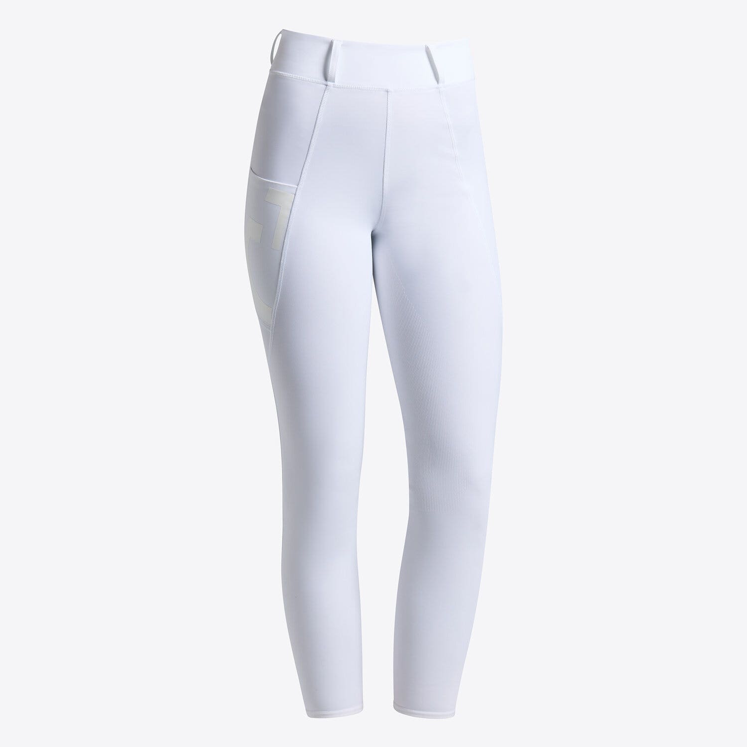 Cavalleria Toscana Cavalleria Toscana Women's Jumping full grip Leggings WHITE-1