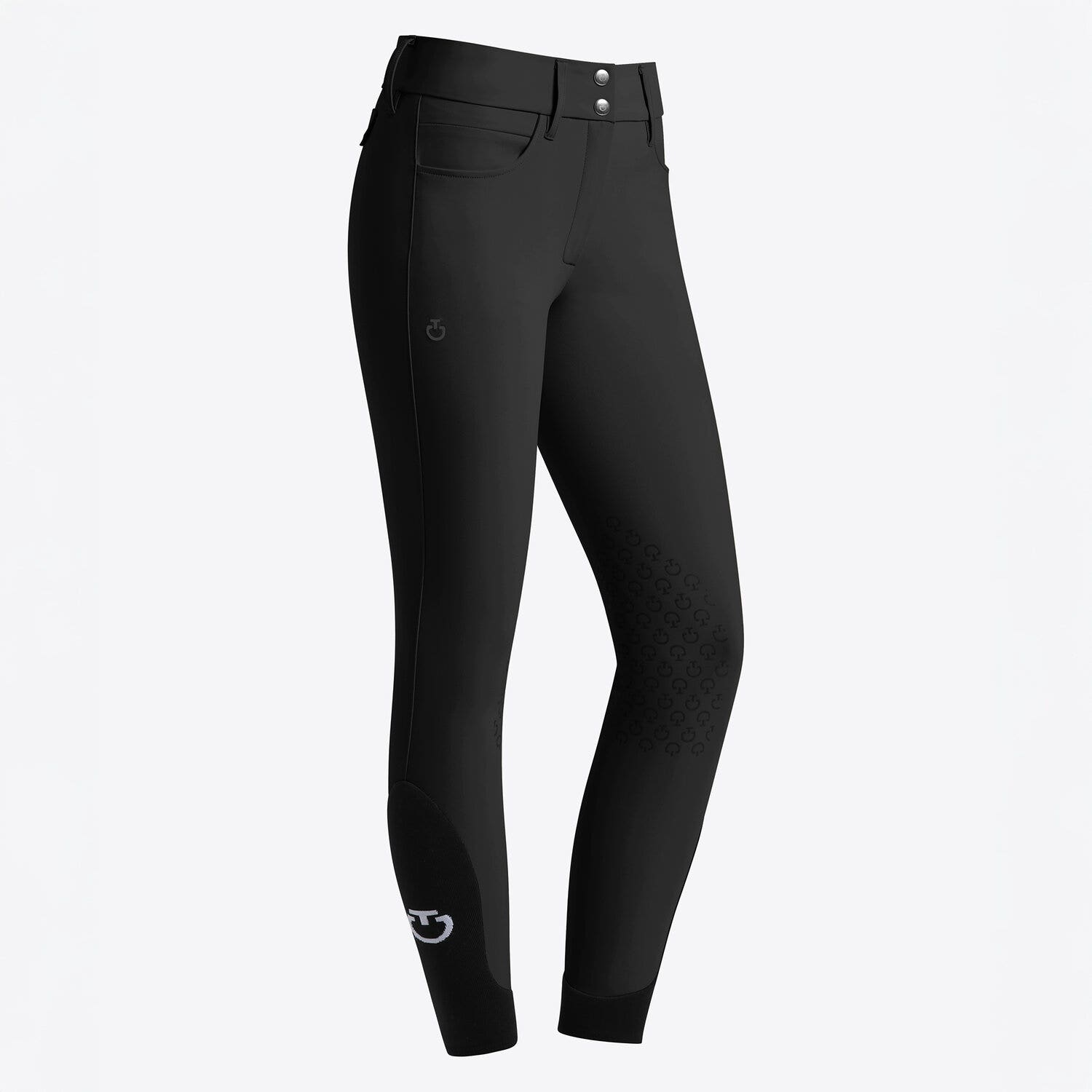 Cavalleria Toscana Cavalleria Toscana Women's Jumping knee grip Breeches BLACK-1