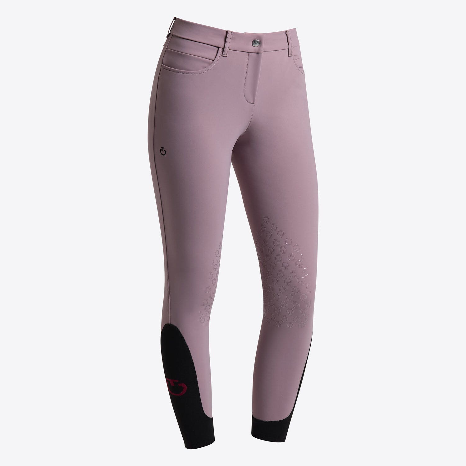 Cavalleria Toscana Cavalleria Toscana Women's knee grip riding breeches GRAPE SHAKE-1