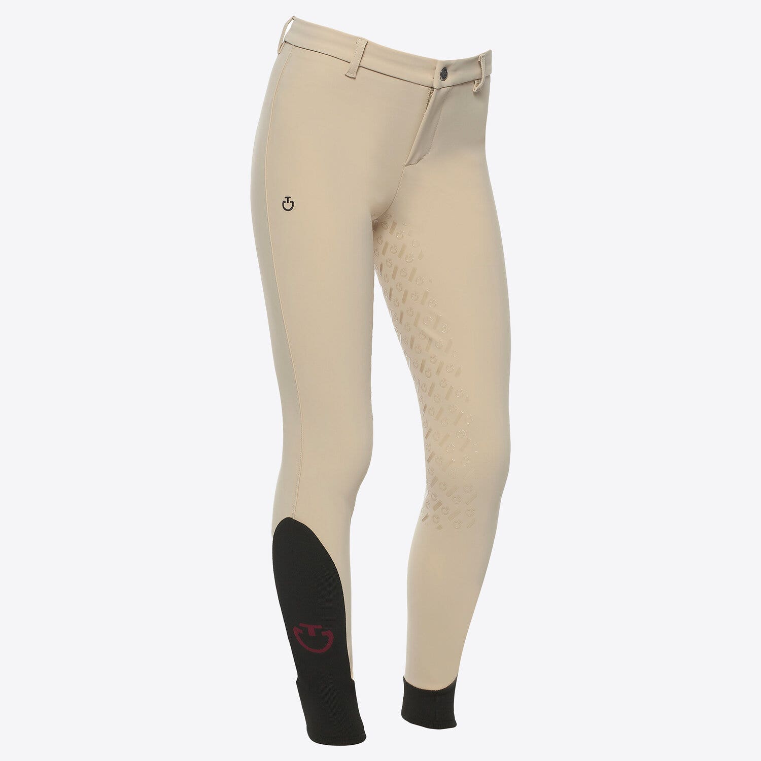 Cavalleria Toscana Kid's full grip dressage breeches BEIGE-1