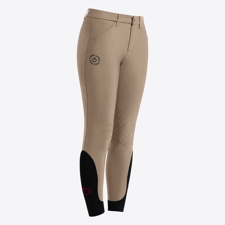 Cavalleria Toscana Unisex Young rider's knee grip jumping breeches