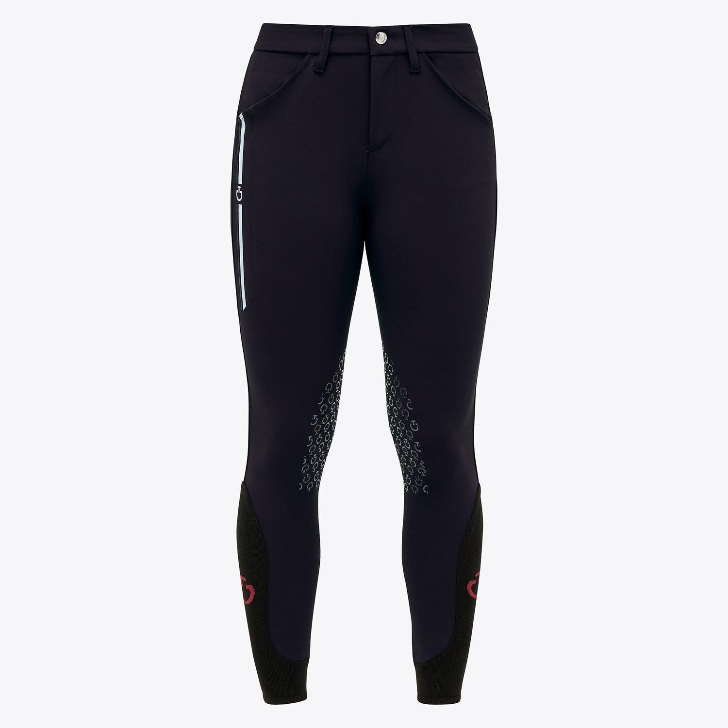 Cavalleria Toscana CT Orbit Print Unisex Riding Breeches NAVY-1