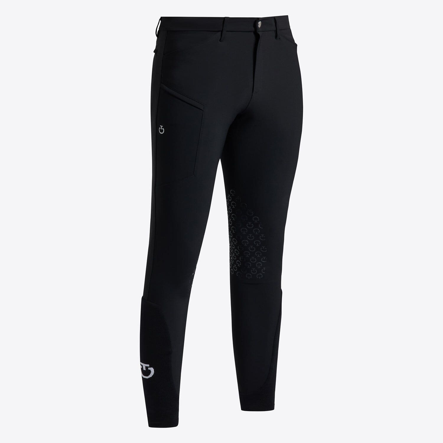 Cavalleria Toscana Cavalleria Toscana Men's Jumping Breeches BLACK-1