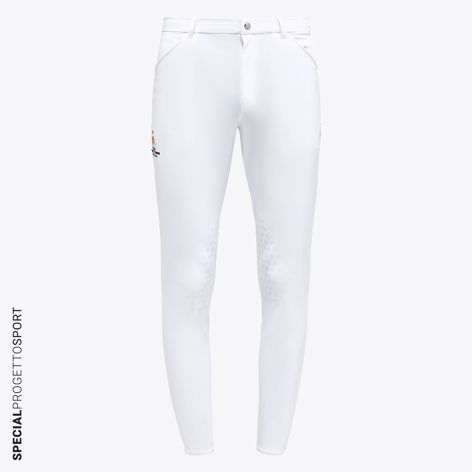 Cavalleria Toscana FISE men's breeches WHITE-1