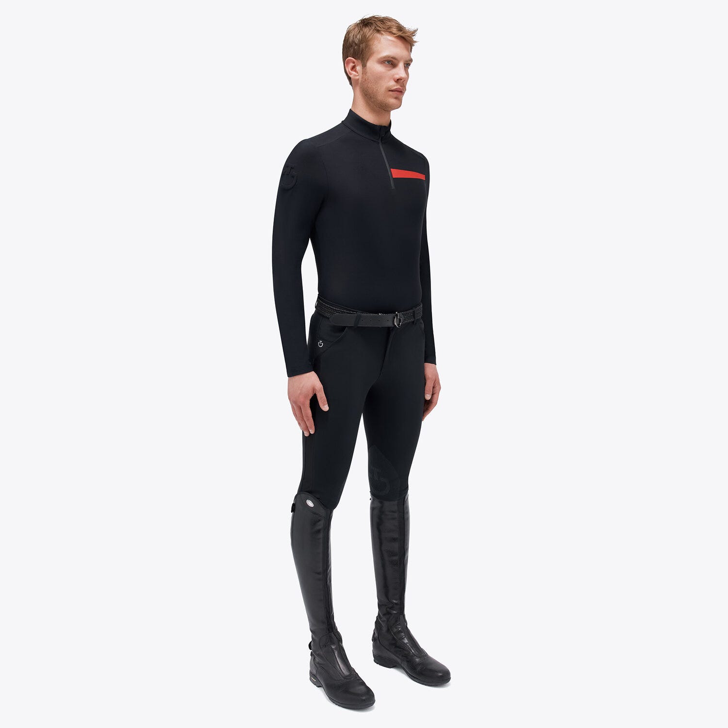 Men's training polo shirt