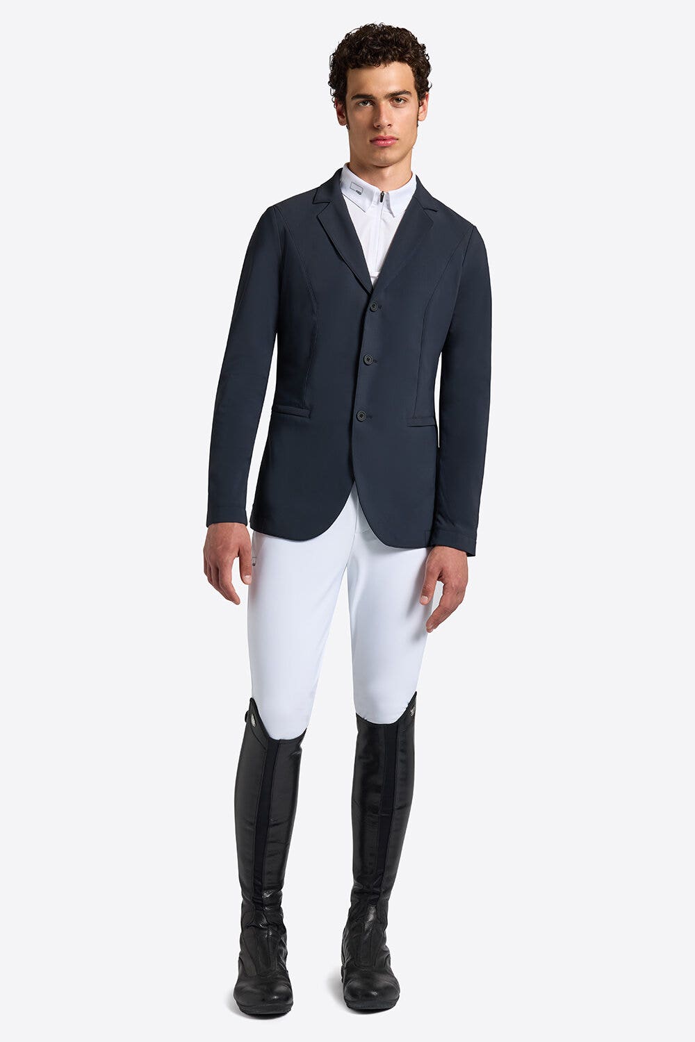 Rider's Gene Rider’s Gene Men’s Competition Jersey Jacket NAVY-1