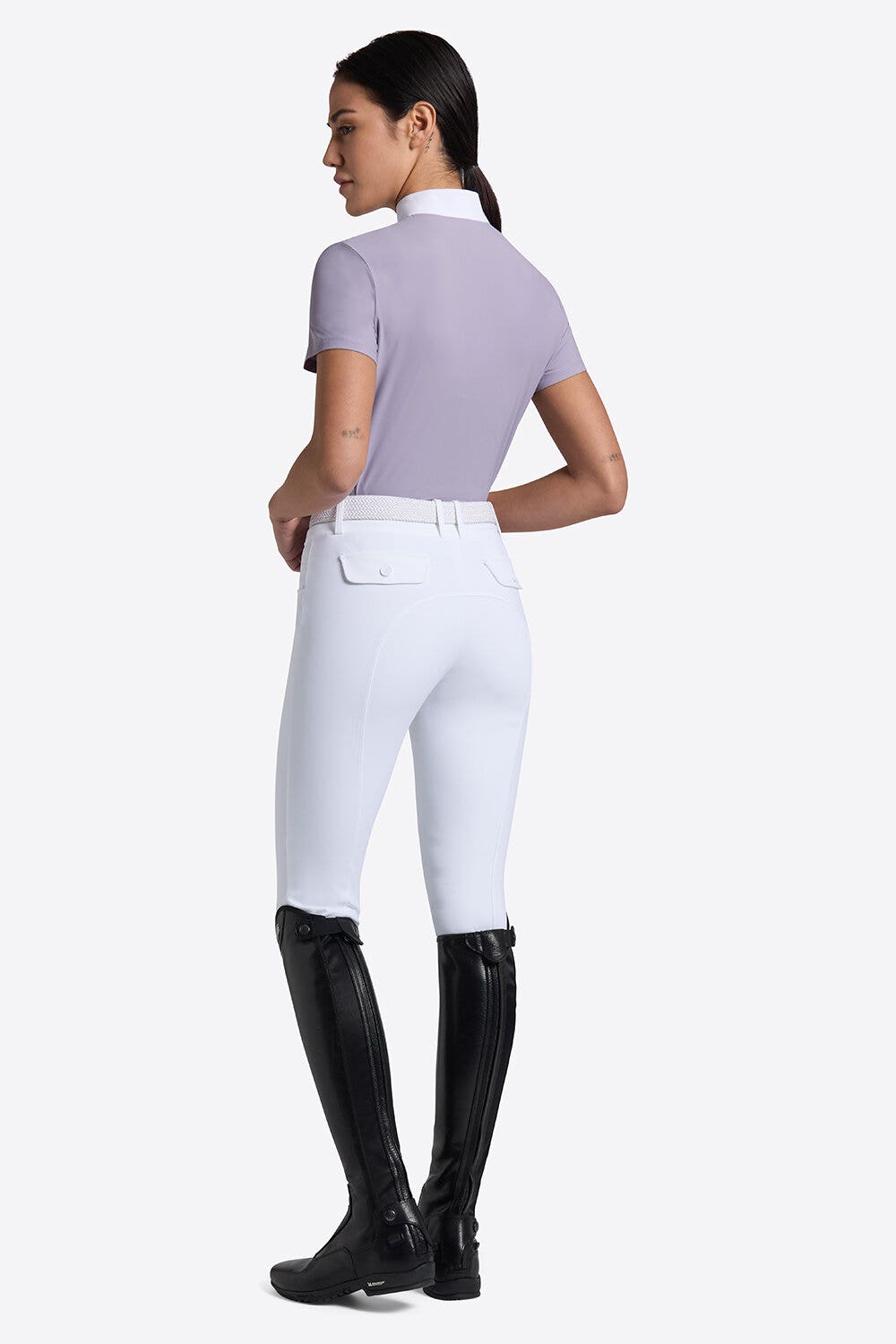 Rider's Gene Camicia da Competizione Rider’s Gene da Donna in Jersey a Manica Corta WISTERIA-2