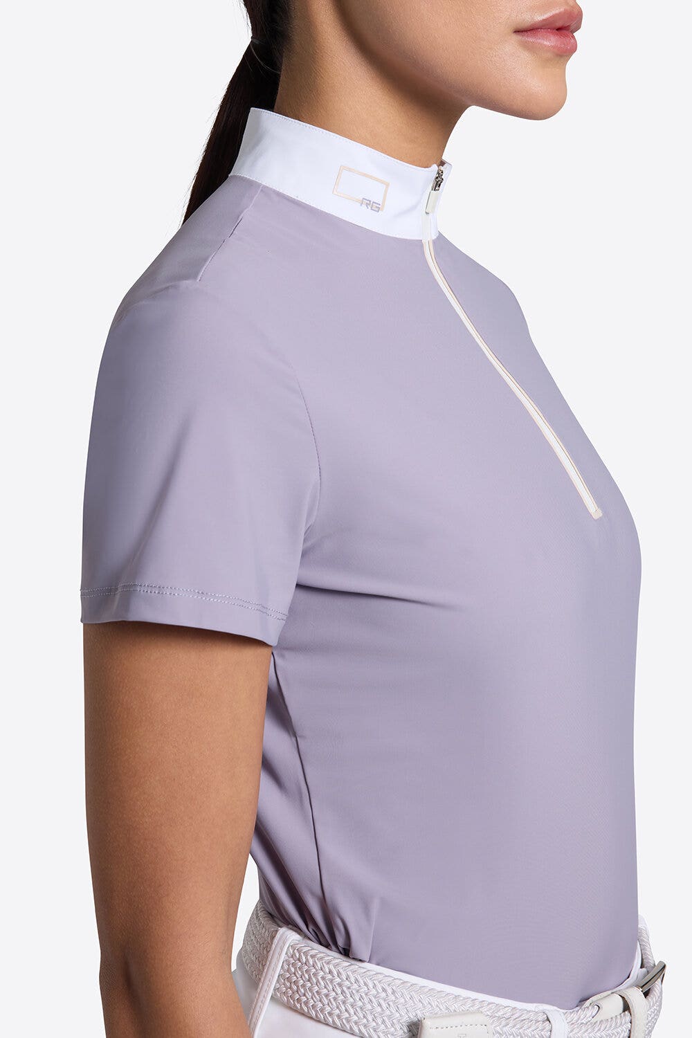 Rider's Gene Camicia da Competizione Rider’s Gene da Donna in Jersey a Manica Corta WISTERIA-3