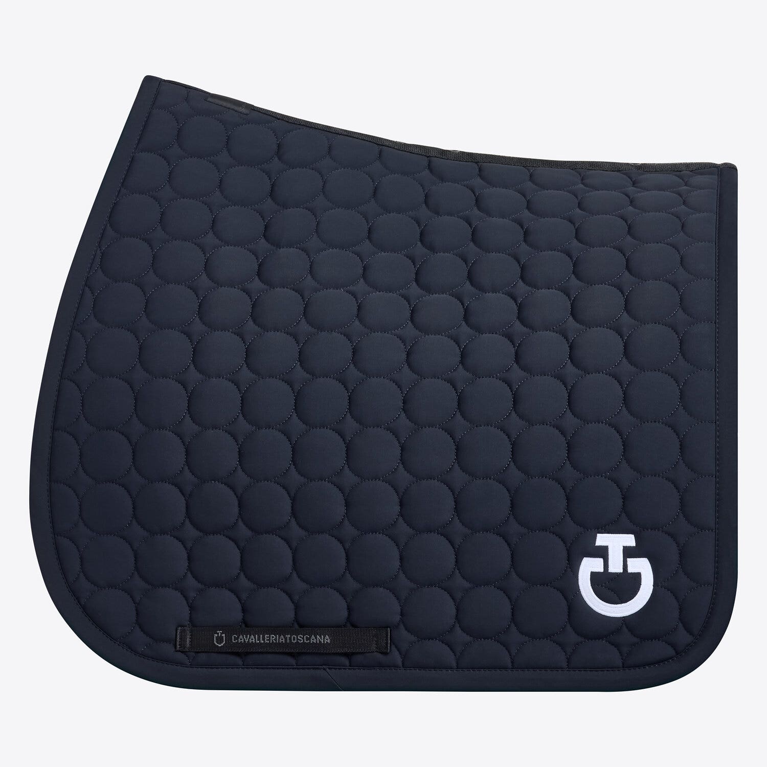 Cavalleria Toscana Dressage horse saddle pad DARK BLUE/DARK BLUE-1